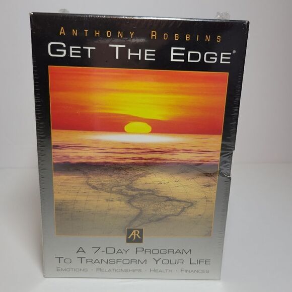 Anthony Robbins Get The Edge 10 CD Set 2000 Series New Sealed - Picture 3 of 8